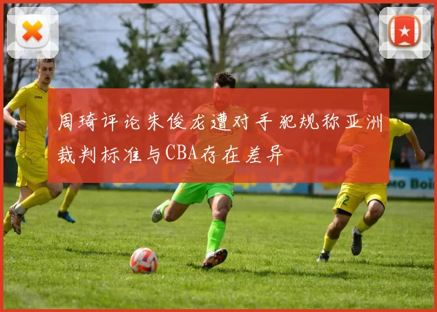 周琦评论朱俊龙遭对手犯规称亚洲裁判标准与CBA存在差异